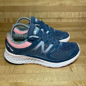 New Balance Womens Fresh Foam 1080 V7 W1080G07 Blue Running Shoes Sneakers 9D